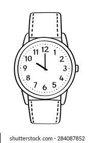 Wrist Watch Sketch Images Stock Photos Vectors Shutterstock See more ideas about watch drawing, watch sketch, watch design. https www shutterstock com image vector sketch wrist watch isolated on white 284087852