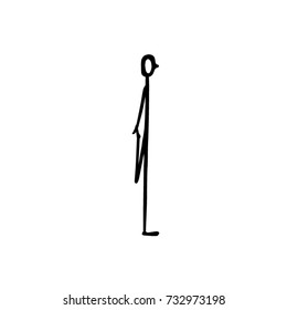 sketch of yoga athlete. yoga exercises