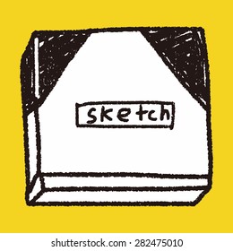 sketchbook doodle