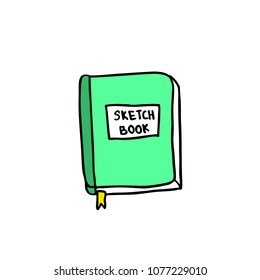 sketchbook doodle icon