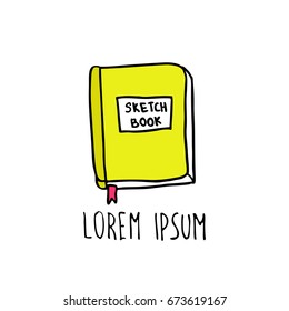 sketchbook doodle icon