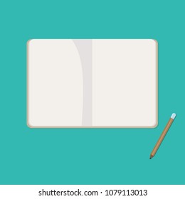 Sketchbook Flat Design