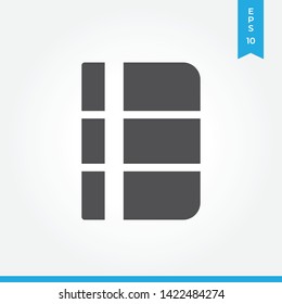 Sketchbook vector icon, simple sign for web site and mobile app.