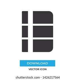 Sketchbook vector icon, simple sign for web site and mobile app.