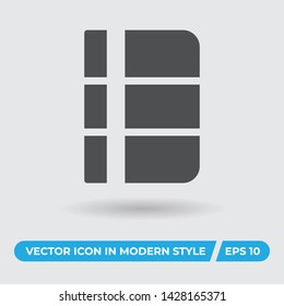 Sketchbook vector icon, simple sign for web site and mobile app.