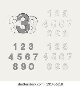 sketched numbers