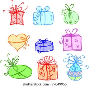 Sketches gift packages