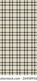 Sketching background textile tartan, sixties fabric plaid check. Long texture pattern vector seamless in light and black colors palette.