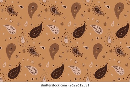 Desenhando tapete em deco doodle. Foliage asian como tinta retangular. Plano índio por impressão de flor. Paisley retro como tecido festivo.