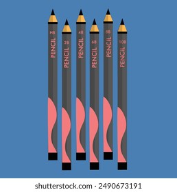 Sketching and Drawing Graphite Pencils Garde HB,2B,4B,6B,8B,10B