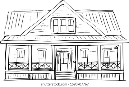 1749 Mountain Cabin Drawing Images Stock Photos  Vectors  Shutterstock