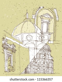 Sketching Historical Architecture in Italy: Basilica of Saint Mary of the Flower