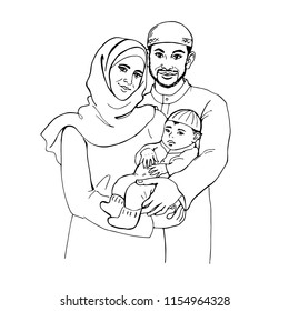 35+ Latest Single Parent Family Simple Family Sketch Drawing