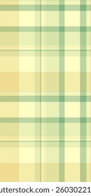 Sketching vector plaid texture, row tartan background fabric. Mexico textile seamless check pattern in light and yellow colors palette.