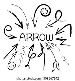 sketchy arrows