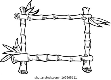 sketchy bamboo frame