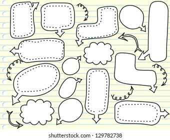 sketchy bubble speech