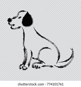 Sketchy of a Dog