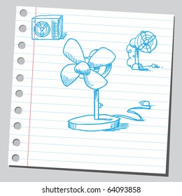 Sketchy electric fans