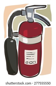 Sketchy fire extinguisher
