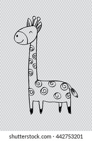 sketchy giraffe