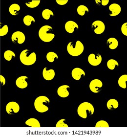 Sketchy hand-drawn points vector seamless pattern.Freehand drawing vector diffused spots. Wallpaper, paper, fabric, textile design