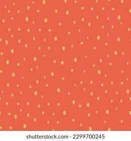 Esquemas de puntos dibujados a mano vectorial sin fisuras. El polka marca el fondo de la textura. Puntos difusores de vector de dibujo a mano libre. Papel de escritorio, papel, tela, diseño textil.