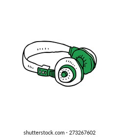 sketchy headphone
