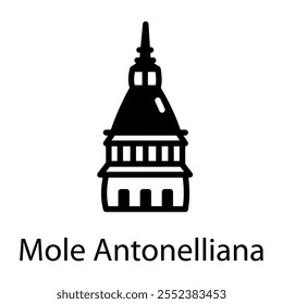 Un icono incompleto de mole antonelliana 