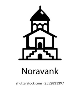 Un icono incompleto de noravank 