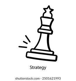 Un icono incompleto de la estrategia  