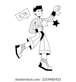 A sketchy illustration of customer feedback 