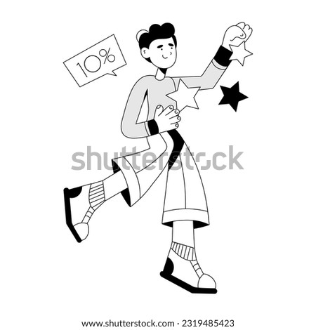 A sketchy illustration of customer feedback 