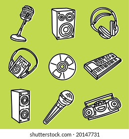 sketchy objects - sound & music