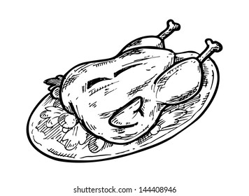 sketchy roasted chicken