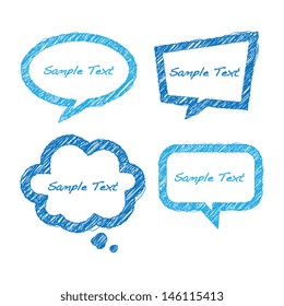 Sketchy Speech Bubbles