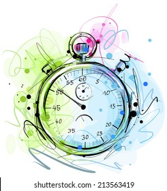 Sketchy Stopwatch