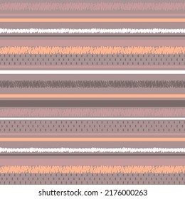 Sketchy stripes repeat seamless pattern