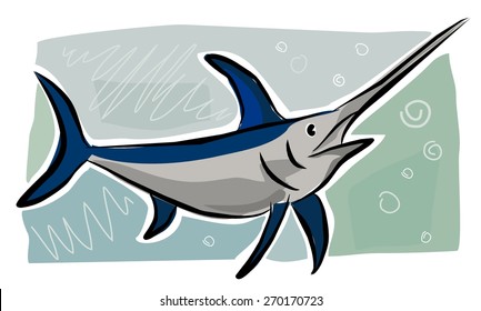 Sketchy swordfish