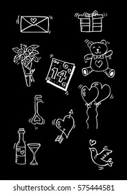 Sketchy of valentine elements