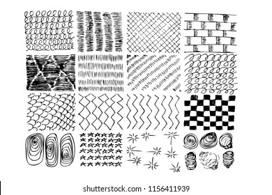 sketchy various style of pattern for your element design