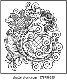 Sketchy vector hand drawn Doodle