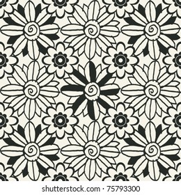 sketchy vector ornament, scrapbook design elements
