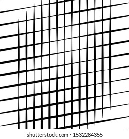 Skew, diagonal, oblique lines grid, mesh.Cellular, interlace background. Interlock, intersect traverse fractal lines.Dynamic bisect stripes abstract geometric pattern.Grating, trellis, lattice texture