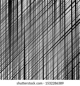 Skew, diagonal, oblique lines grid, mesh.Cellular, interlace background. Interlock, intersect traverse fractal lines.Dynamic bisect stripes abstract geometric pattern.Grating, trellis, lattice texture