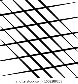 Skew, diagonal, oblique lines grid, mesh.Cellular, interlace background. Interlock, intersect traverse fractal lines.Dynamic bisect stripes abstract geometric pattern.Grating, trellis, lattice texture