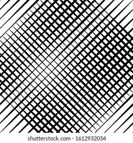 Skew, diagonal, oblique lines grid, mesh.Cellular, interlace background. Interlock, intersect traverse fractal lines.Dynamic bisect stripes abstract geometric pattern.Grating, trellis, lattice texture