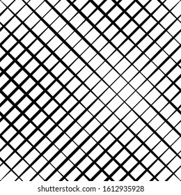 Skew, diagonal, oblique lines grid, mesh.Cellular, interlace background. Interlock, intersect traverse fractal lines.Dynamic bisect stripes abstract geometric pattern.Grating, trellis, lattice texture