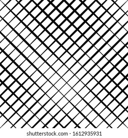 Skew, diagonal, oblique lines grid, mesh.Cellular, interlace background. Interlock, intersect traverse fractal lines.Dynamic bisect stripes abstract geometric pattern.Grating, trellis, lattice texture