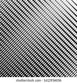 Skew, diagonal, oblique lines grid, mesh.Cellular, interlace background. Interlock, intersect traverse fractal lines.Dynamic bisect stripes abstract geometric pattern.Grating, trellis, lattice texture